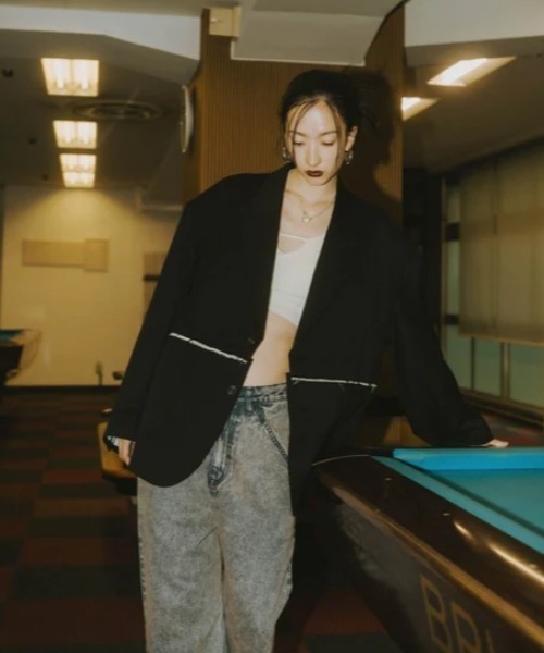ジャケット・アウター knuthmarf 2way dad jacket 2way dad jacket(unisex)/black | KNUTH MARF