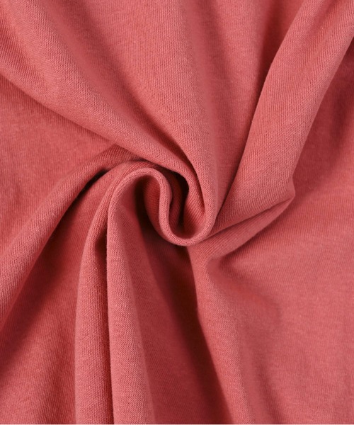 BIG FIELD（ビッグフィールド）の「スクエアフリルワンピース（90～150cm）（ワンピース・キッズ・杢グレー/サーモンピンク/チャコール・120/110/100/90/150/140/130）」の4枚目の写真