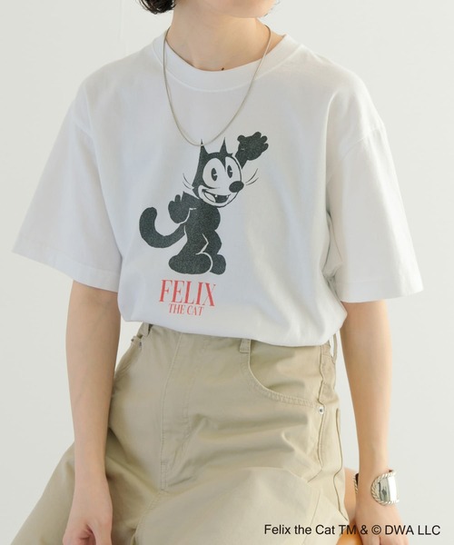 GOOD ROCK SPEED(グッドロックスピード)の「『別注』GOOD ROCK SPEED×UR / FELIX / T-SHIRTS 1(Tシャツ/カットソー・レディース・ホワイト・FREE)」の8枚目の写真