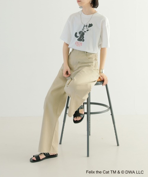 GOOD ROCK SPEED(グッドロックスピード)の「『別注』GOOD ROCK SPEED×UR / FELIX / T-SHIRTS 1(Tシャツ/カットソー・レディース・ホワイト・FREE)」の9枚目の写真