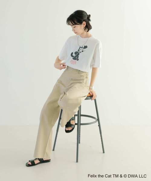 GOOD ROCK SPEED(グッドロックスピード)の「『別注』GOOD ROCK SPEED×UR / FELIX / T-SHIRTS 1(Tシャツ/カットソー・レディース・ホワイト・FREE)」の10枚目の写真