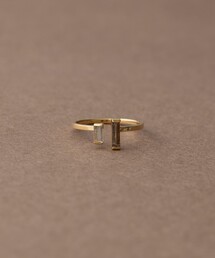 ete bijoux（エテビジュー）の「○K18YG ルビー リング