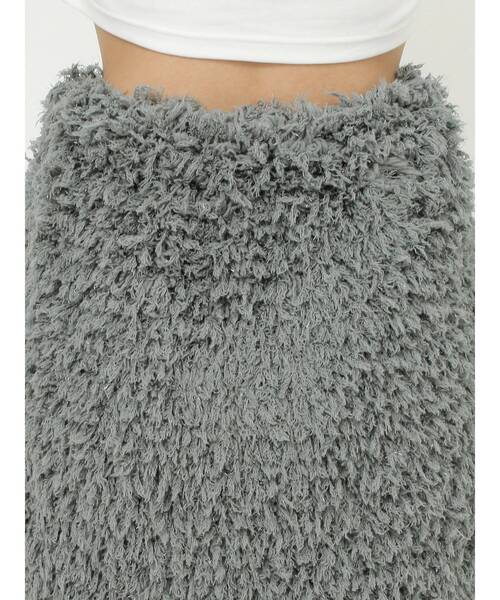 EVRIS(エヴリス)の「フェザーミニスカート【セットアップ着用可能】(スカート・レディース・グレー/ブラック・FREE)」の18枚目の写真