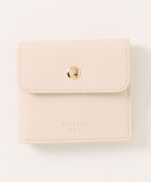 ALTROSE（アルトローズ）の「合皮 二つ折り 財布 ミニウォレット