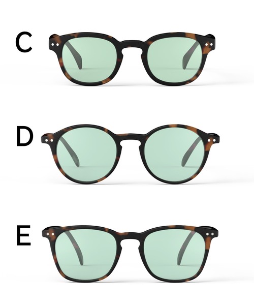 IZIPIZI(イジピジ)の「IZIPIZI【SUN LIGHT COLOR】 イジピジ サングラス(サングラス・メンズ・ベージュ/ブラウン/ブラック/ブラウン系その他・D/E/C)」の4枚目の写真