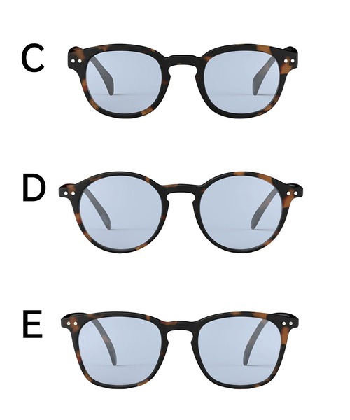 IZIPIZI(イジピジ)の「IZIPIZI【SUN LIGHT COLOR】 イジピジ サングラス(サングラス・メンズ・ベージュ/ブラウン/ブラック/ブラウン系その他・D/E/C)」の3枚目の写真