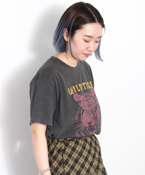 cepo（セポ）の「ビンテージライクロックＴｅｅ（Tシャツ/カットソー・レディース・ホワイト/ホワイト系その他2/ホワイト系その他/ブラック系その他/ブラック系その他2/ブラック/ブラック系その他3/ホワイト系その他3・M）」の12枚目の写真