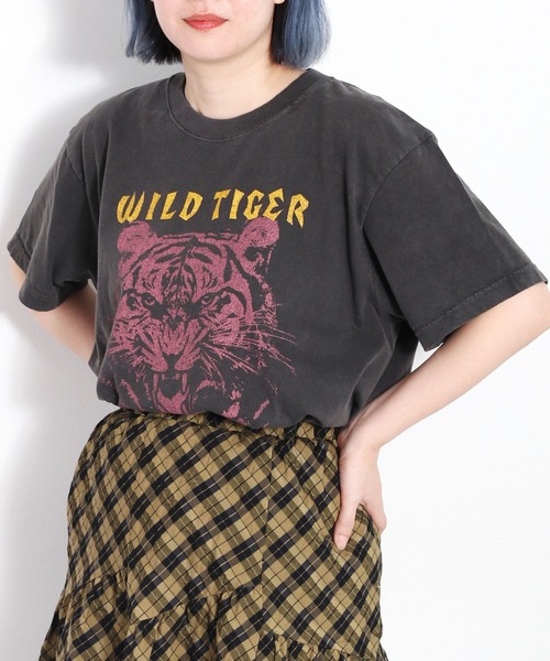 cepo（セポ）の「ビンテージライクロックＴｅｅ（Tシャツ/カットソー・レディース・ホワイト/ホワイト系その他2/ホワイト系その他/ブラック系その他/ブラック系その他2/ブラック/ブラック系その他3/ホワイト系その他3・M）」の11枚目の写真