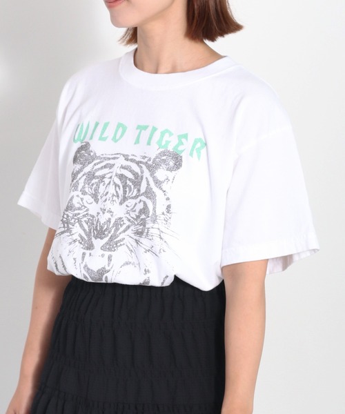 cepo（セポ）の「ビンテージライクロックＴｅｅ（Tシャツ/カットソー・レディース・ホワイト/ホワイト系その他2/ホワイト系その他/ブラック系その他/ブラック系その他2/ブラック/ブラック系その他3/ホワイト系その他3・M）」の19枚目の写真