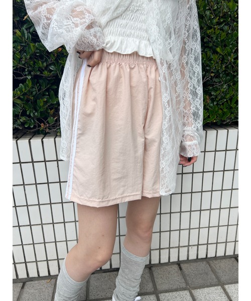 WC(ダブル シー)の「2ラインナイロンショーツ(その他パンツ・レディース・ブラック/カーキ/ピンク・FREE)」の3枚目の写真