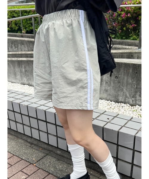WC(ダブル シー)の「2ラインナイロンショーツ(その他パンツ・レディース・ブラック/カーキ/ピンク・FREE)」の7枚目の写真
