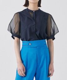 UNITED TOKYO | フロントレイヤーシアースリーブブラウス(シャツ/ブラウス)