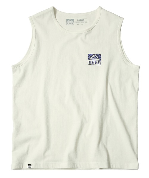 REEF（リーフ）の「【ムラサキスポーツ限定】REEF/リーフ タンクトップ ブランドロゴ RFTKM-M01（タンクトップ・メンズ・ブラック/グレイッシュブルー/ホワイト・M/L/XL）」の5枚目の写真