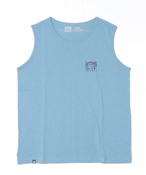 REEF（リーフ）の「【ムラサキスポーツ限定】REEF/リーフ タンクトップ ブランドロゴ RFTKM-M01（タンクトップ・メンズ・ブラック/グレイッシュブルー/ホワイト・M/L/XL）」の12枚目の写真