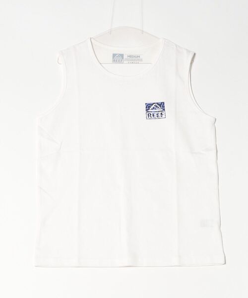 REEF（リーフ）の「【ムラサキスポーツ限定】REEF/リーフ タンクトップ ブランドロゴ RFTKM-M01（タンクトップ・メンズ・ブラック/グレイッシュブルー/ホワイト・M/L/XL）」の10枚目の写真