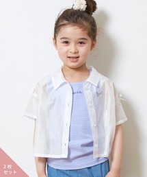 KP（ケーピー）の「シアーシャツ＆ボーダータンクトップセット(110～140)（タンクトップ）」