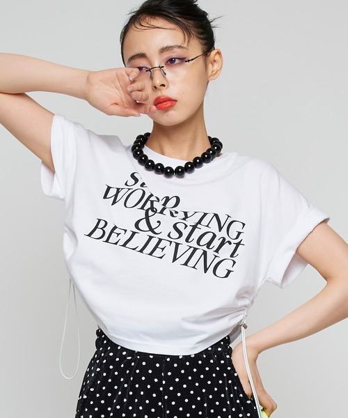 【セール】【Narcissus】ロゴシャーリングTシャツ（Tシャツ/カットソー）｜Narcissus（ナルシス）