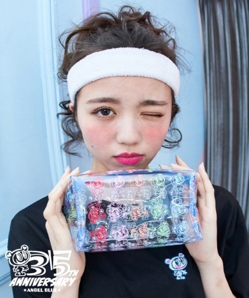 セール】【ANGEL BLUE】ナカムラくんPVCポーチ（ポーチ）｜Lycee mine