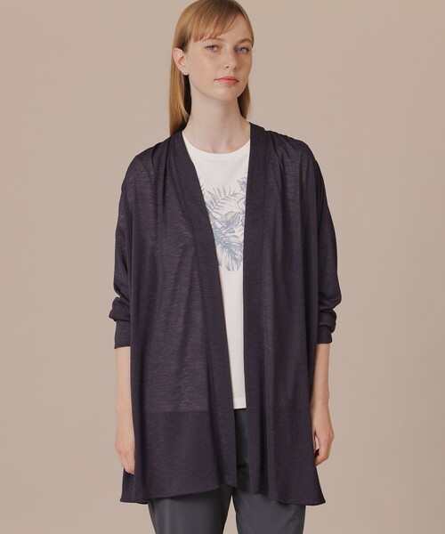 セール】シアーロングカーディガン（カーディガン/ボレロ  