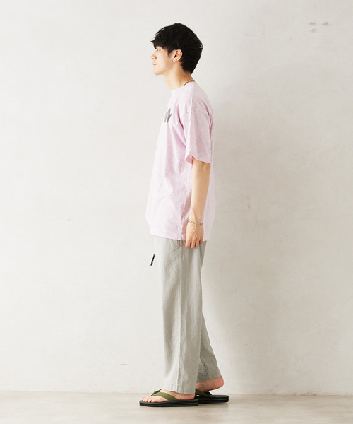 RIDING HIGH（ライディングハイ）の「RIDING HIGH / ライディングハイ BRAVO YARNS JERSEY プリントT（Tシャツ/カットソー・メンズ・グリーン/ピンク/イエロー・MEDIUM/LARGE）」の5枚目の写真