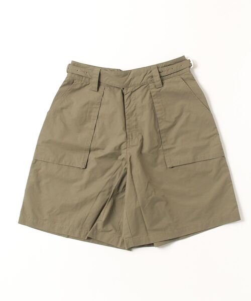 BALLSY.BROTHERS（ボールジーブラザーズ）の「Gurkha Nylon Loose Shorts（その他パンツ・メンズ・カーキ/ベージュ・MEDIUM/LARGE）」の2枚目の写真
