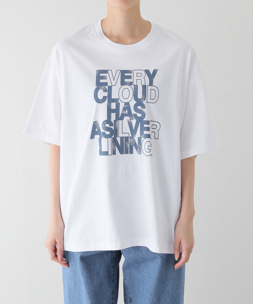 ジャーナルスタンダードラックス　HOORAYプリントT グレー 新品未使用 Goodwear】FROCKY PRINT TEE（Tシャツ／カットソー）｜journal