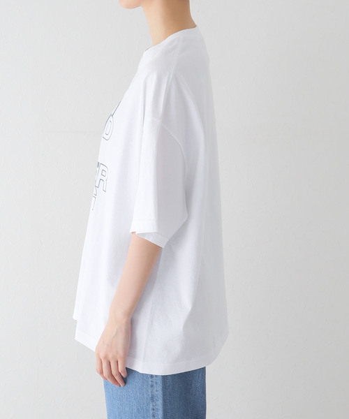 【新品】ジャーナルスタンダードラックス　クルーエル　Tシャツ プリントT(CREW)（Tシャツ／カットソー）｜journal standard