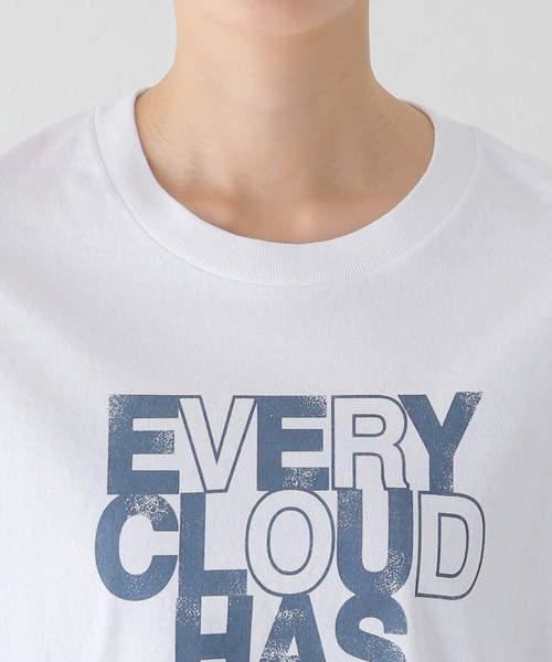 JOURNAL STANDARD LUXE Tシャツ 半袖 グレー プリントT EVERY(Tシャツ/カットソー)|JOURNAL STANDARD LUXE