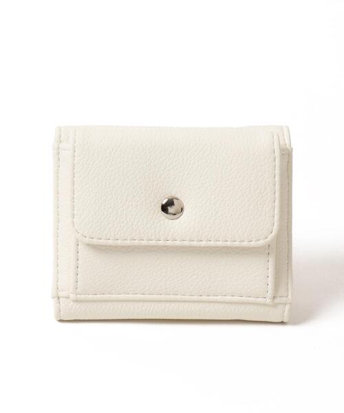 WEGO（ウィゴー）の「WEGO/フラップミニウォレット（財布・レディース・ブルー/オフホワイト/シルバー/ブラック/グリーン/マスタード/ブルー系その他/その他1/ライトピンク/ゴールド・FREE）」の19枚目の写真