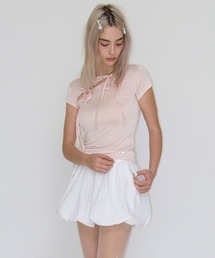 CRANK | STRING SLIT TOP(Tシャツ/カットソー)