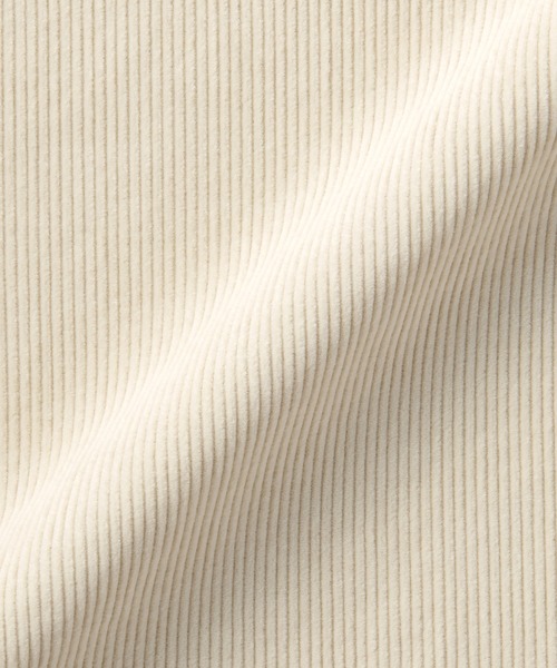 無印良品(ムジルシリョウヒン)の「婦人 木の実から作ったカポック混コーデュロイジャケット(その他アウター・レディース・ブラック/アイボリー/キャメル・M/L)」の11枚目の写真