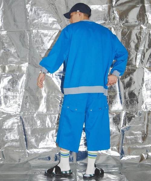 L.H.P(エルエイチピー)の「neuron/ニュウロン/ロゴロングTシャツ(Tシャツ/カットソー・レディース・グレー/ブルー・F)」の5枚目の写真