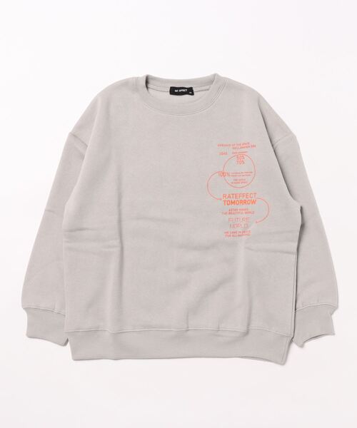 RAT EFFECT(ラットエフェクト)の「RAT EFFECT/ラットエフェクト RAT EARTHトレーナー(スウェット・キッズ・チャコールグレー/ブラック/ライトグレー・160/150/140/130)」の19枚目の写真