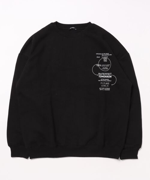 RAT EFFECT(ラットエフェクト)の「RAT EFFECT/ラットエフェクト RAT EARTHトレーナー(スウェット・キッズ・チャコールグレー/ブラック/ライトグレー・160/150/140/130)」の18枚目の写真