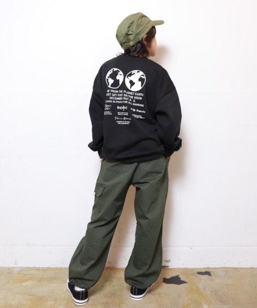RAT EFFECT(ラットエフェクト)の「RAT EFFECT/ラットエフェクト RAT EARTHトレーナー(スウェット・キッズ・チャコールグレー/ブラック/ライトグレー・160/150/140/130)」の17枚目の写真