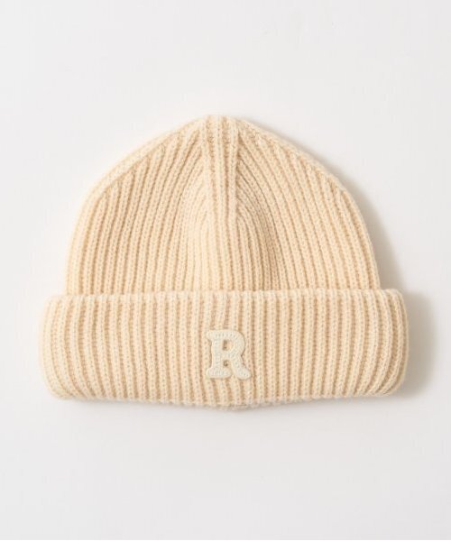 b・ROOM（ビールーム）の「アルファベットニットキャップ（ニットキャップ/ビーニー・キッズ・アイボリー/ブラック/ブルー/グリーン/レッド・50-52cm）」の7枚目の写真