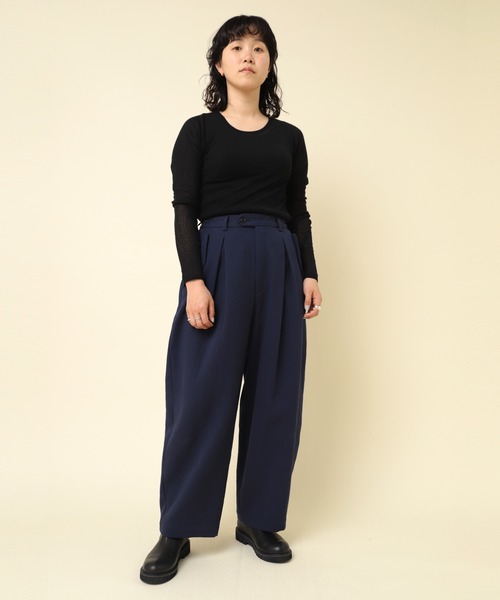 RNA-N(アールエヌエーエヌ)の「M2288 シアーテレコプルオーバー(Tシャツ/カットソー・レディース・グレー/ブラック/ホワイト系その他/ブラウン/オレンジ・MEDIUM)」の17枚目の写真