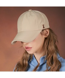 VARZAR（バザール）の「ローズゴールドスタッド オーバーフィットボールキャップ Rose gold stud over fit ball cap（キャップ）」