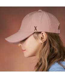 VARZAR（バザール）の「ローズゴールドスタッド オーバーフィットボールキャップ Rose gold stud over fit ball cap（キャップ）」