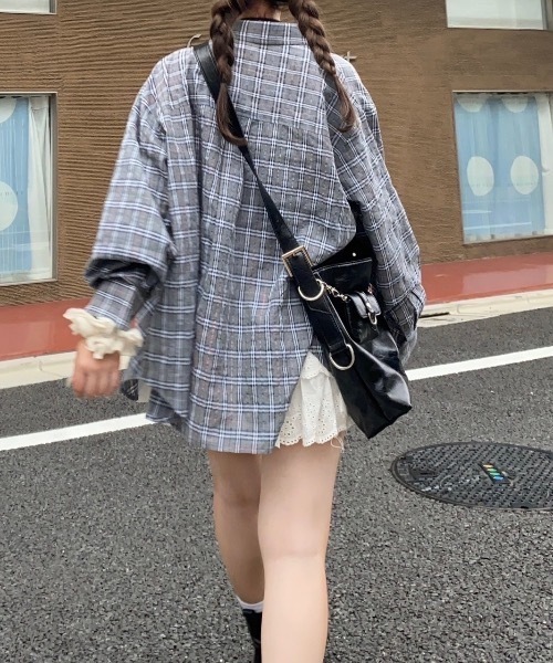 nemne store（ネンネストア）の「【Seoup】ギークチェックシャツ