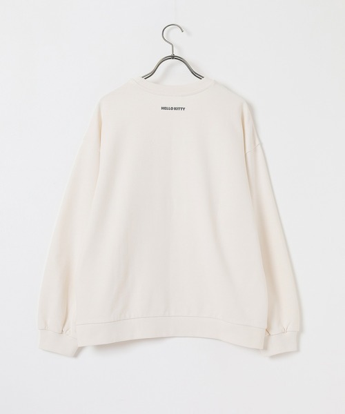 Honeys(ハニーズ)の「サンリオキャラクターズ/ゆるトレーナー(スウェット・レディース・ブラック/サックスブルー/イエロー/ミント/ホワイト・S/M/L)」の11枚目の写真