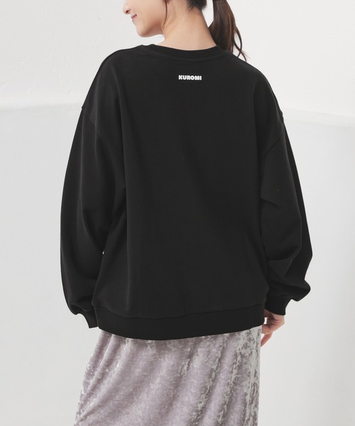 Honeys(ハニーズ)の「サンリオキャラクターズ/ゆるトレーナー(スウェット・レディース・ブラック/サックスブルー/イエロー/ミント/ホワイト・S/M/L)」の15枚目の写真