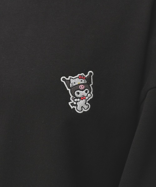 Honeys(ハニーズ)の「サンリオキャラクターズ/ゆるトレーナー(スウェット・レディース・ブラック/サックスブルー/イエロー/ミント/ホワイト・S/M/L)」の16枚目の写真