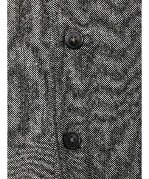 TRANS CONTINENTS フロントクラシックニットジレ グレー/ブラウン/カーキ/ネイビー（ベスト）｜Perfect Suit FActory（パーフェクトスーツファクトリー）