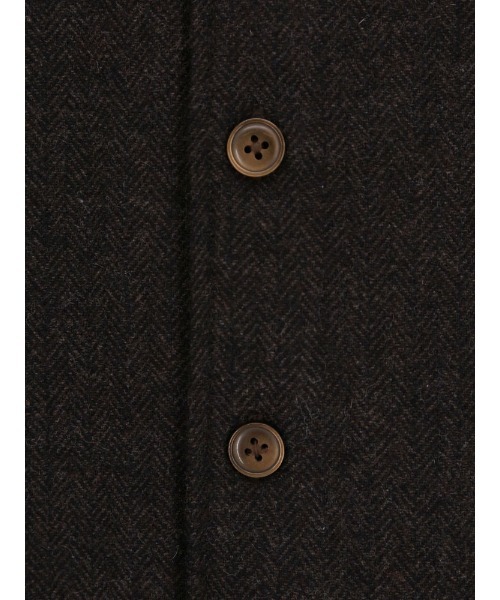 TRANS CONTINENTS フロントクラシックニットジレ グレー/ブラウン/カーキ/ネイビー（ベスト）｜Perfect Suit FActory（パーフェクトスーツファクトリー）