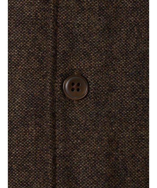TRANS CONTINENTS フロントクラシックニットジレ グレー/ブラウン/カーキ/ネイビー（ベスト）｜Perfect Suit FActory（パーフェクトスーツファクトリー）
