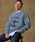 THEOREM�i�Z�I�����j�́umsw1574-Printed Pigment Sweat�iVitruvianus�j�X�E�F�b�g�i�X�E�F�b�g�j�v�b�u���[�n���̑�