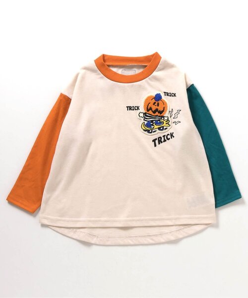 BREEZE（ブリーズ）の「【リンク】4色4柄モチーフTシャツ（Tシャツ/カットソー・キッズ・パープル/エンジ/ブラック/レインボー・90/100/110/120/80/130/140）」の4枚目の写真