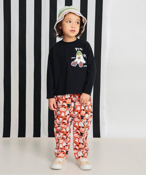 BREEZE（ブリーズ）の「【リンク】4色4柄モチーフTシャツ（Tシャツ/カットソー・キッズ・パープル/エンジ/ブラック/レインボー・90/100/110/120/80/130/140）」の14枚目の写真