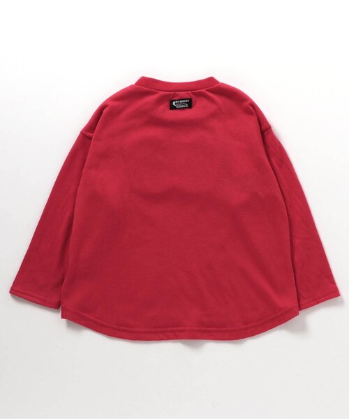 BREEZE（ブリーズ）の「【リンク】4色4柄モチーフTシャツ（Tシャツ/カットソー・キッズ・パープル/エンジ/ブラック/レインボー・90/100/110/120/80/130/140）」の9枚目の写真